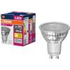 OSRAM LED Star Value PAR16 Lampadina LED per base GU10 Riflettore GL 575 Lumen Bianco caldo (3000K) Sostituzione per lampadine a incandescenza convenzionali da 80W Non dimmerabile