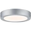 Paulmann Pannello LED Lunar 225 mm 12,5 W 3000 K Cromato opaco | Plafoniera LED rotonda per montaggio a parete o a soffitto, luce Bianco caldo, IP20, illuminazione uniforme dell'ambiente