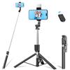 Singphere Singhere 170 CM Bastone Selfie Treppiede per Telefono, Estensibile Selfie Stick con Luce di Riempimento, 3 in 1 cavalletto con Telecomando Wireless Rimovibile