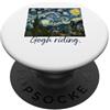 Van Gogh Cycling Funny Art Apparel Quirk Van Gogh Ciclismo Divertente Art Apparel Gogh Equitazione Bike PopSockets PopGrip Adesivo