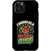 Cute Fruit Cartoon Joke for Food Lovers Custodia per iPhone 11 Pro Divertente cibo gioco di parole anguria melonaire amante dei soldi