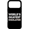 Funny Insulator outfits Custodia per iPhone 17 Pro Max Isolante divertente isolante più buono del mondo