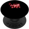 Monkey Zodiac / Chinese Astrology Monkey Scimmia Anno Segno/Zodiaco Cinese Calligrafia Scimmia Design PopSockets PopGrip Adesivo