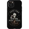 One More Guitar Custodia per iPhone 11 Pro Chitarrista Scheletro Musicista Umorismo Musica