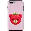 namo-Tee Custodia per iPhone 7 Plus/8 Plus Orso di un lampone progettato con un viso carino