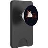Turkish Van Cat Breed Lover Studio Turco Van Heartbeat ECG Gatto Mamma Felino Papà PopSockets PopWallet per MagSafe