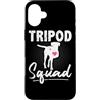 The Best Dog Designs Custodia per iPhone 16 Plus Tripod Squad - Adozione di cuccioli di cane amputato a tre zampe