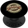 Mahjong Lover Queen Club Designs Mahjong Giocatore Piastrelle Gioco Cinese Mahjong Squad PopSockets PopGrip Adesivo