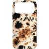 generic Custodia per iPhone 17 Pro Max Motivo animale tartarugato con stampa mucca marrone
