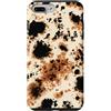 generic Custodia per iPhone 7 Plus/8 Plus Motivo animale tartarugato con stampa mucca marrone