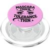 Funny Cosmetologist MUA Introvert Mascar Truccatrice impertinente Diva Attitude Lash Tech Antisocial PopSockets PopGrip per MagSafe