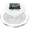 Van Gogh Cycling Funny Art Apparel Quirk Van Gogh Ciclismo Divertente Art Apparel Gogh Equitazione Bike PopSockets PopGrip per MagSafe