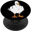 Rude Birds Middle Finger Flip Off Gabbiano, Umorismo adulto, Gesto divertente Flip Off PopSockets PopGrip Adesivo