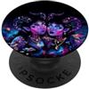Pro Waifu Social Club Devil Waifu Astro Space Twins PopSockets PopGrip Adesivo