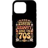 Groovy Retro Birthday Family Matching Custodia per iPhone 16 Pro Retro Stayin Groovy Donne Floreale Hippie Vintage Anni 70 Discoteca