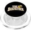 Funny Beekeeping Designs Beefather Divertente Apicoltura Bee Dad PopSockets PopGrip per MagSafe