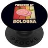 Humorous Food Baloney Club Funny Italian Realizzato da Bologna Funny Italian Food Baloney Foodie Pun PopSockets PopGrip Adesivo