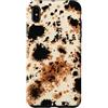 generic Custodia per iPhone XS Max Motivo animale tartarugato con stampa mucca marrone