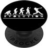 Designer Evolution Sports Pro Divertente evoluzione del baseball del baseball cool umano PopSockets PopGrip Adesivo