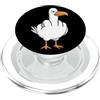 Rude Birds Middle Finger Flip Off Gabbiano, Umorismo adulto, Gesto divertente Flip Off PopSockets PopGrip per MagSafe