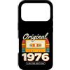 Vintage Birthday Collection Custodia per iPhone 17 Pro Originale 1976 Vintage Cassette Birthday Edition