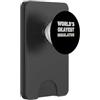Funny Insulator outfits Isolante divertente isolante più buono del mondo PopSockets PopWallet per MagSafe