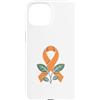 Cprs Warrior Gifts for Women and Men Custodia per iPhone 15 Cprs Awareness Month Orange Novembre Cprs