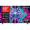 iFFALCON 55U65A 55" 4K HDR, Direct LED, Google TV, HDR10, Dolby Audio, Game Master, VRR, Motion clarity, Google Assistant & Alexa, AirPlay 2, Smart Remote