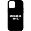 The Way of the Warrior Custodia per iPhone 12/12 Pro Non Ducor. Duco. Frase latina che significa Non sono Led. Io conduco