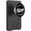 Classic Retro USA City Tees Vintage Chicago Windy City Illinois testo bianco PopSockets PopWallet per MagSafe