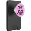 Funny Cosmetologist MUA Introvert Mascar Truccatrice impertinente Diva Attitude Lash Tech Antisocial PopSockets PopWallet per MagSafe