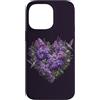 Hummingbird Apparel For Kids and Adults Custodia per iPhone 14 Pro Max Giardino botanico floreale di ortensia lilla colibrì