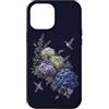 Hummingbird Apparel For Kids and Adults Custodia per iPhone 12 Pro Max Giardino botanico floreale lilla ortensia colibrì