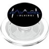 Skylines della Finlandia per i veri finl Helsinki Skyline Battito del Cuore Finlandia Amo Helsinki PopSockets PopGrip per MagSafe
