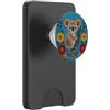 Folk Art Patterns Carino Koala Floreale Motivi Folk Ornamentali Boho PopSockets PopWallet per MagSafe