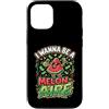 Cute Fruit Cartoon Joke for Food Lovers Custodia per iPhone 12/12 Pro Divertente cibo gioco di parole anguria melonaire amante dei soldi