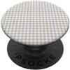 Preposh Lavanda Burro Giallo Mini Gingham Carino Piccolo Check Preppy PopSockets PopGrip Adesivo