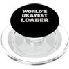 Funny Loader outfits Caricatore divertente del caricatore più buono del mondo PopSockets PopGrip per MagSafe