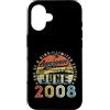 June 2008 birthday shirts for men women Custodia per iPhone 16 (SUL RETRO) 18 Edizione Limitata 2008 Giugno 18th Birthday