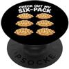 Gyoza Ravioli Giapponesi Cibo Appassiona Check Out My Six Pack PopSockets PopGrip Adesivo