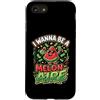Cute Fruit Cartoon Joke for Food Lovers Custodia per iPhone SE (2020) / 7/8 Divertente cibo gioco di parole anguria melonaire amante dei soldi