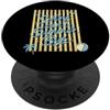 Sorry Cant Summer Bye Beach Lover Style Sorry Cant Summer Bye Summer Vacation Beach Citazione PopSockets PopGrip Adesivo