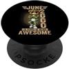 June 26th Cool Birthday Gifts 2000 Aweso 26 giugno Decorazioni Compleanno Uomini 26yr 2000 26th Teddy Bear PopSockets PopGrip Adesivo
