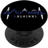 Skylines della Finlandia per i veri finl Helsinki Skyline Battito del Cuore Finlandia Amo Helsinki PopSockets PopGrip Adesivo