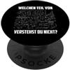 NextLevel Merch Quale parte di Mathe non comprenderai PopSockets PopGrip Adesivo
