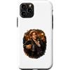 Candis Raechelle Designs Custodia per iPhone 11 Pro Dark Fantasy Fae Maschio, romanticismo, corte, argento, swift, volpe