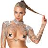 Bad Kitty Chain Collar Jewellery 782122 Silver