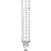 Gardena ClickUp! Pluviometro: misuratore di Pioggia da 0 a 100 l/m², svuotamento Facile, plastica antigelo (11340-20)
