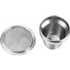 Capsule di caffè ricaricabili con filtro compatibile con LOR Upgrade Silver