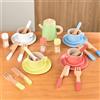 Set da tè per bambini, gioco di ruolo per bambine di 2, 3, 4, 5 e 6 anni,